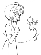 Cardcaptor Sakura Coloring Page